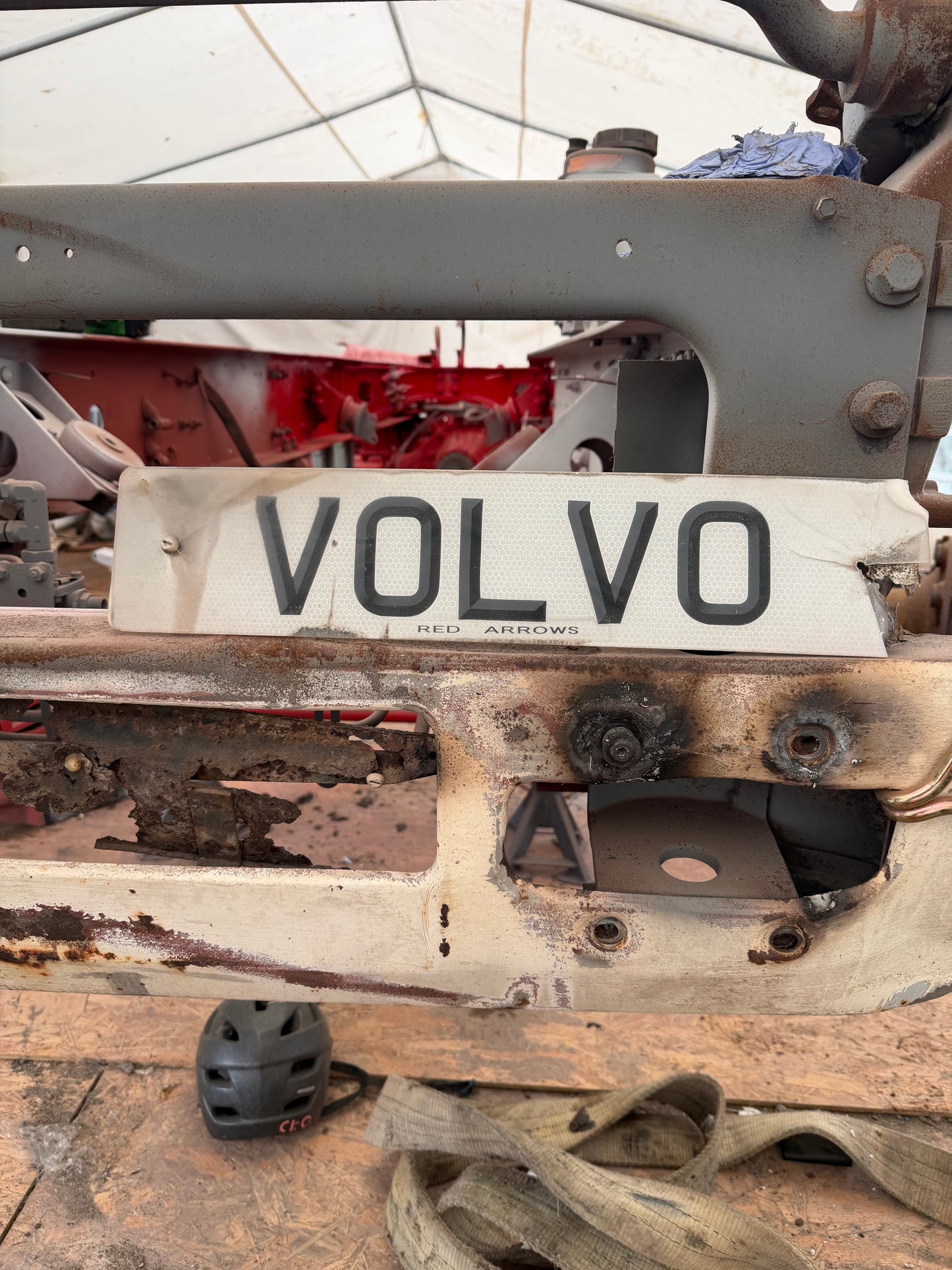 F10 Volvo Plate