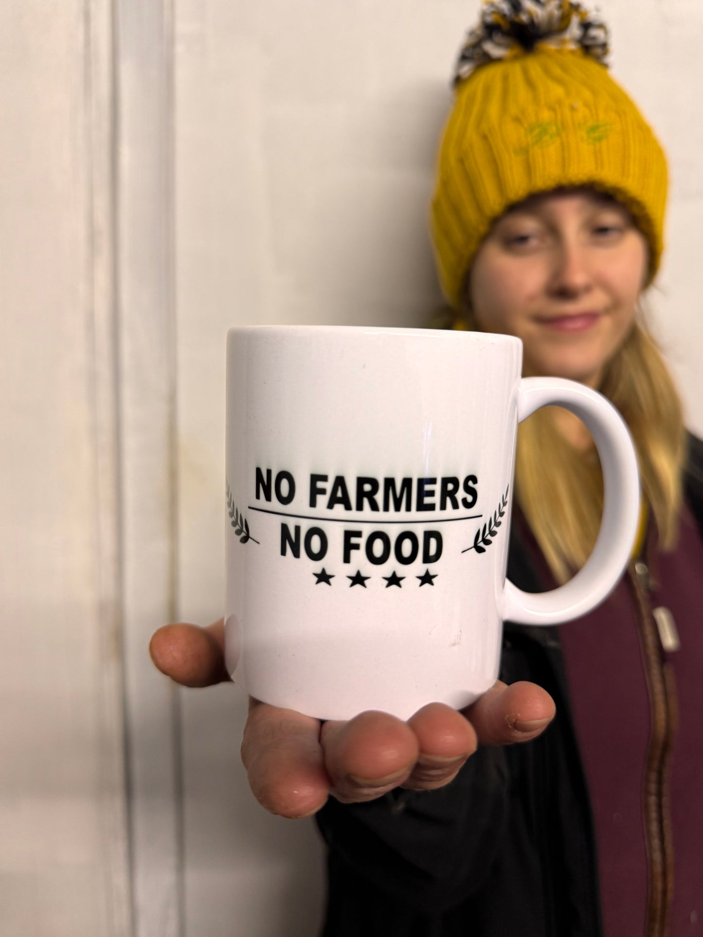 No Farmers No food Mug